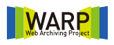 インターネット資料収集保存事業（WARP）のトップページへジャンプ